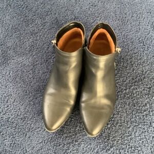 Naturalizer Black Ankle Boots